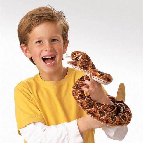 FOLKMANIS PUPPETS - Rattlesnake Puppet